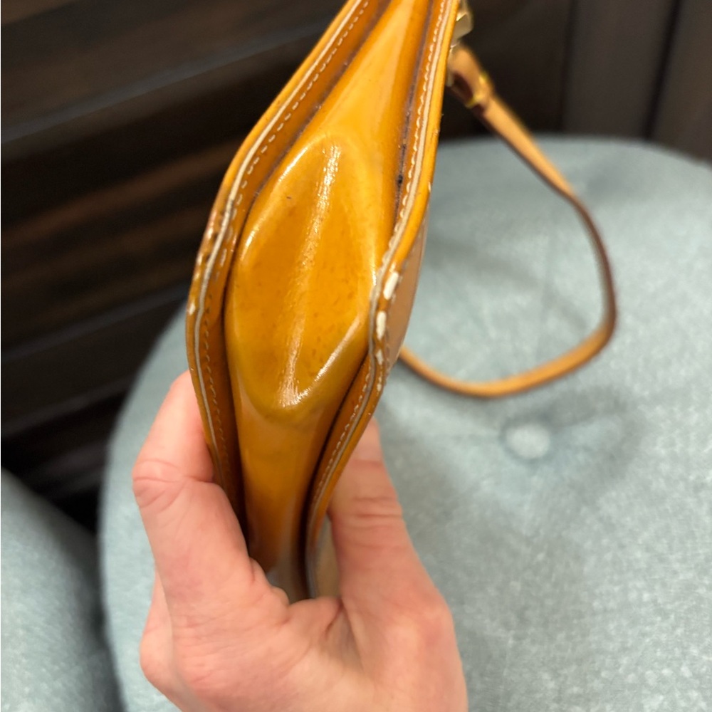 Louis Vuitton Tan Monogram Wristlet - Picture 7 of 9